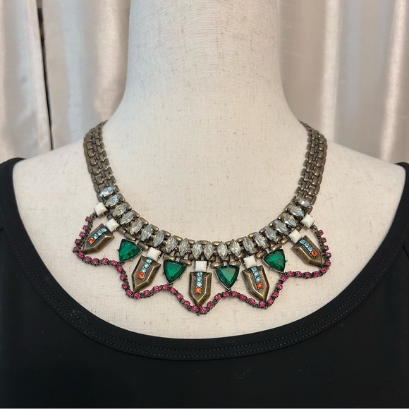 Stella & Dot X Rebecca Minkoff Prisma Statement Necklace EUC - Picture 2 of 10